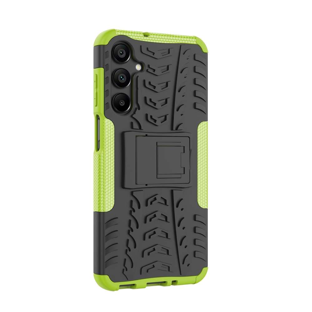 Outdoor Hülle für Samsung Galaxy A16 Tire Rutschfest Kickstand PC TPU Cover Case