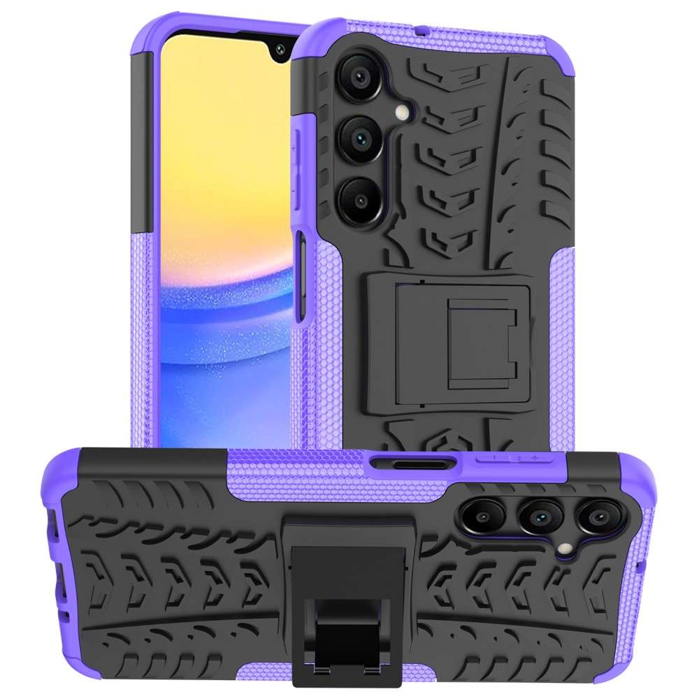 Outdoor Hülle für Samsung Galaxy A16 Tire Rutschfest Kickstand PC TPU Cover Case