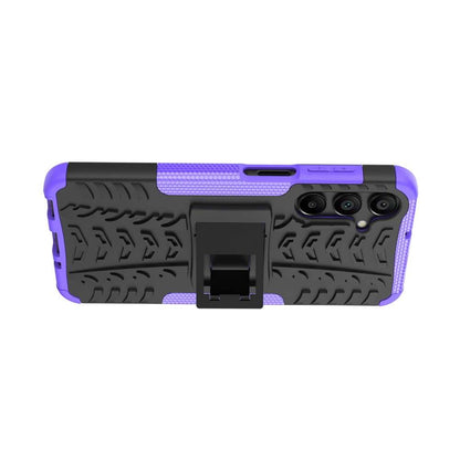 Outdoor Hülle für Samsung Galaxy A16 Tire Rutschfest Kickstand PC TPU Cover Case