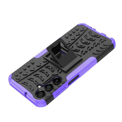 Outdoor Hülle für Samsung Galaxy A16 Tire Rutschfest Kickstand PC TPU Cover Case