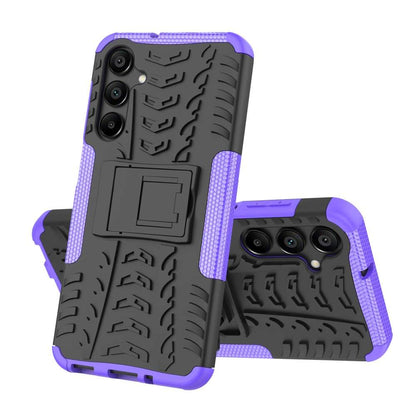 Outdoor Hülle für Samsung Galaxy A16 Tire Rutschfest Kickstand PC TPU Cover Case