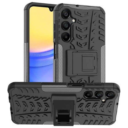 Outdoor Hülle für Samsung Galaxy A16 Tire Rutschfest Kickstand PC TPU Cover Case