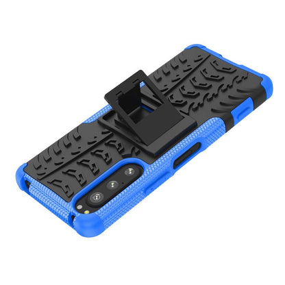 Outdoor Hülle für Sony Xperia 5 IV Tire Rutschfest Kickstand PC TPU Cover Case