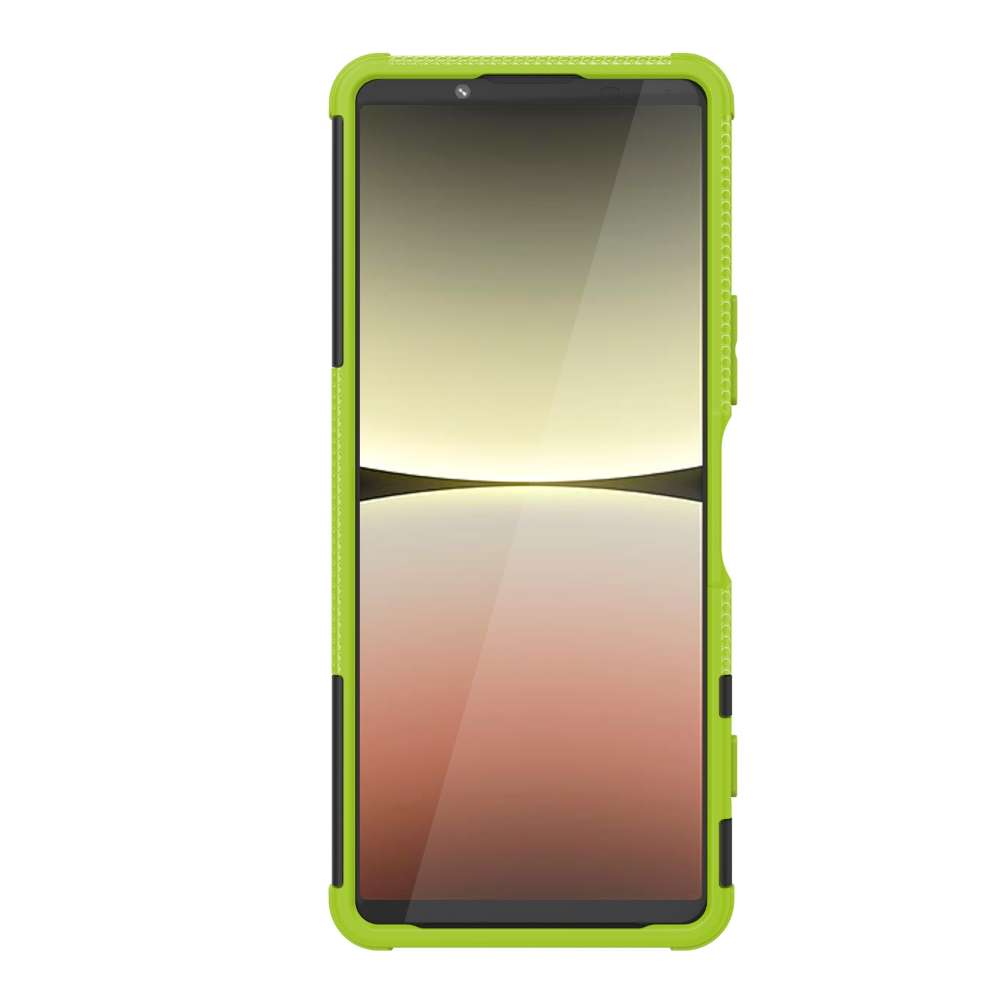 Outdoor Hülle für Sony Xperia 5 IV Tire Rutschfest Kickstand PC TPU Cover Case