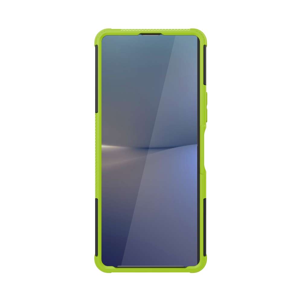 Outdoor Hülle für Sony Xperia 10 V Tire Rutschfest Kickstand PC TPU Cover Case