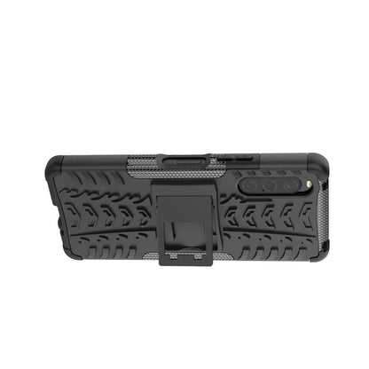 Outdoor Hülle für Sony Xperia 10 V Tire Rutschfest Kickstand PC TPU Cover Case