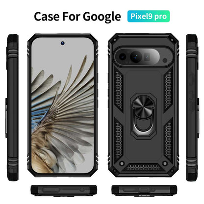 Outdoor Hülle für Google Pixel 9 9 PRO TPU PC Hybrid Sergeant Armor Schutzcover
