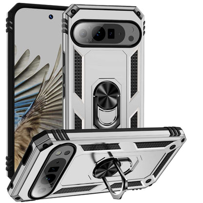 Outdoor Hülle für Google Pixel 9 9 PRO TPU PC Hybrid Sergeant Armor Schutzcover