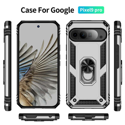 Outdoor Hülle für Google Pixel 9 9 PRO TPU PC Hybrid Sergeant Armor Schutzcover