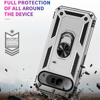 Outdoor Hülle für Google Pixel 9 9 PRO TPU PC Hybrid Sergeant Armor Schutzcover