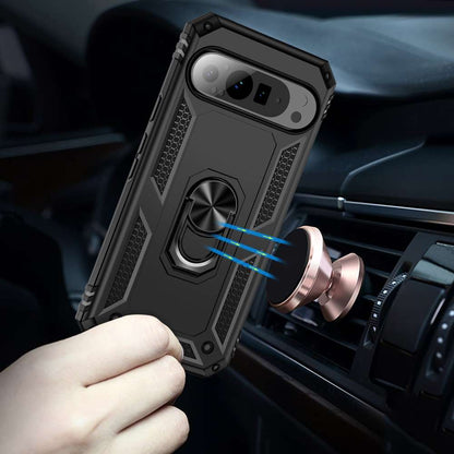 Outdoor Hülle für Google Pixel 9 9 PRO TPU PC Hybrid Sergeant Armor Schutzcover