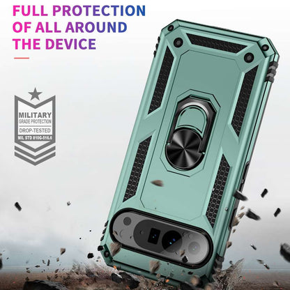 Outdoor Hülle für Google Pixel 9 9 PRO TPU PC Hybrid Sergeant Armor Schutzcover