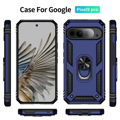 Outdoor Hülle für Google Pixel 9 9 PRO TPU PC Hybrid Sergeant Armor Schutzcover