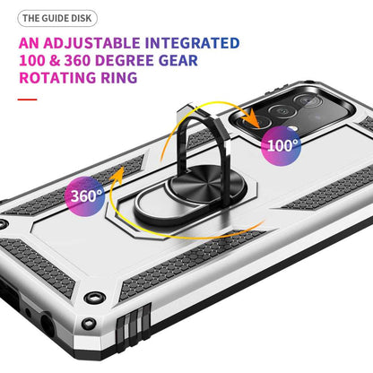 Outdoor Case für SAMSUNG GALAXY A52 A52s TPU Hybrid Sergeant Armor Ring Hülle