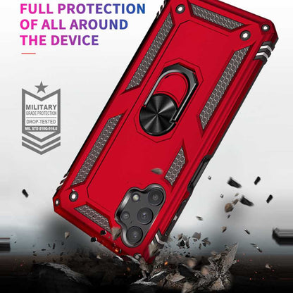 Outdoor Case für SAMSUNG GALAXY A32 5G TPU Hybrid Sergeant Armor Ring Hülle