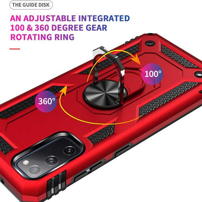 Outdoor Case für SAMSUNG GALAXY S20 FE TPU Hybrid Sergeant Armor Ring Hülle