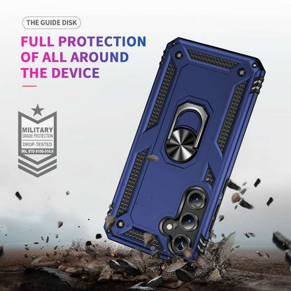 Outdoor Hülle für Samsung Galaxy S24 FE TPU PC Hybrid Sergeant Armor Schutzcover