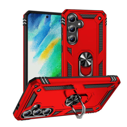 Outdoor Hülle für Samsung Galaxy S24 FE TPU PC Hybrid Sergeant Armor Schutzcover