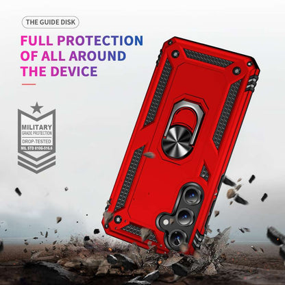 Outdoor Hülle für Samsung Galaxy S24 FE TPU PC Hybrid Sergeant Armor Schutzcover