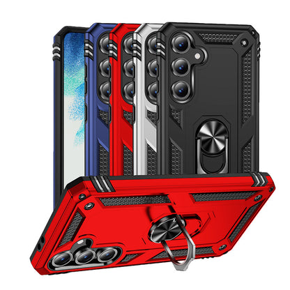 Outdoor Hülle für Samsung Galaxy S24 FE TPU PC Hybrid Sergeant Armor Schutzcover