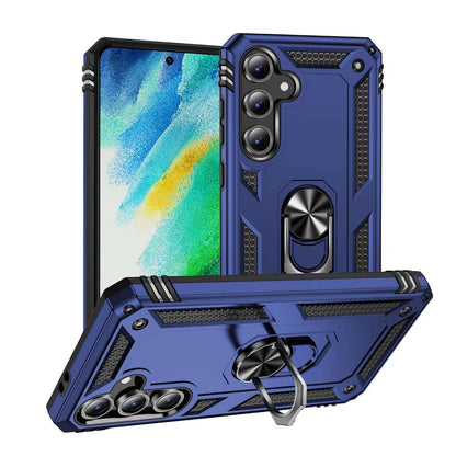 Outdoor Hülle für Samsung Galaxy S24 FE TPU PC Hybrid Sergeant Armor Schutzcover