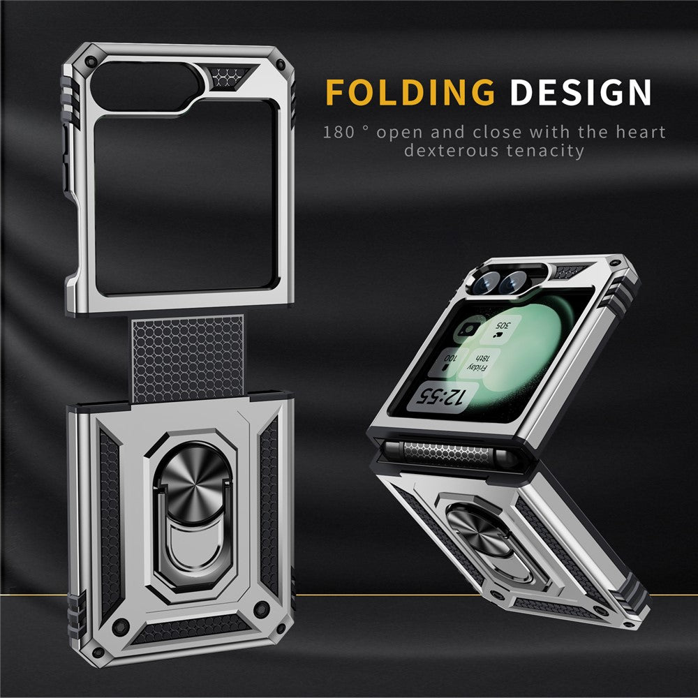 Outdoor Hülle für Samsung Galaxy Z Flip7 FE | Z Flip6 TPU Hybrid Sergeant Cover