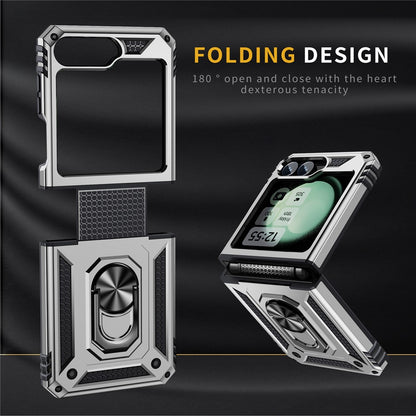 Outdoor Hülle für Samsung Galaxy Z Flip7 FE | Z Flip6 TPU Hybrid Sergeant Cover