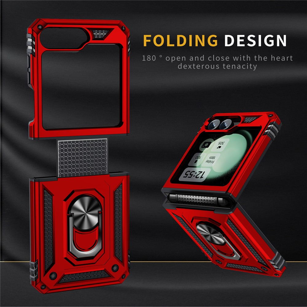 Outdoor Hülle für Samsung Galaxy Z Flip7 FE | Z Flip6 TPU Hybrid Sergeant Cover