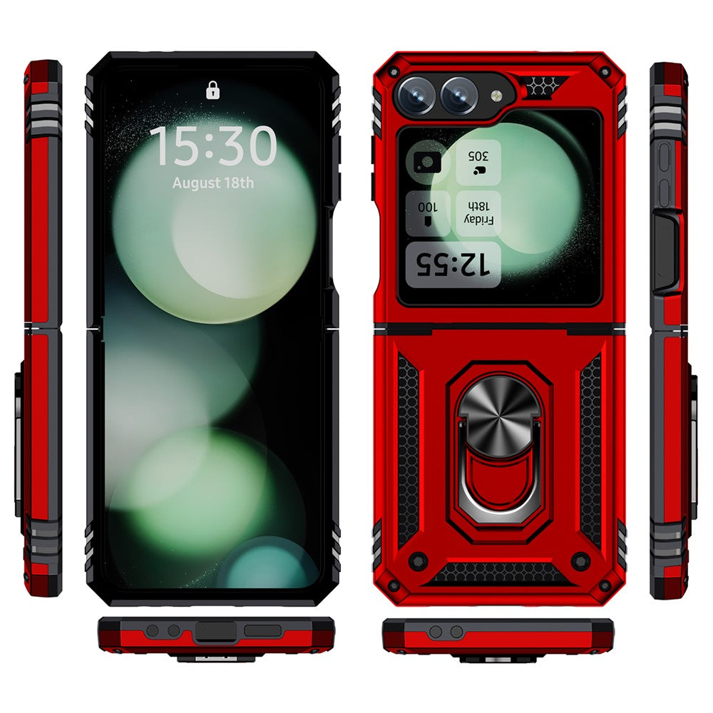 Outdoor Hülle für Samsung Galaxy Z Flip7 FE | Z Flip6 TPU Hybrid Sergeant Cover