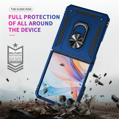 Outdoor Hülle für Samsung Galaxy Z Flip7 TPU PC Hybrid Sergeant Ring Cover Case