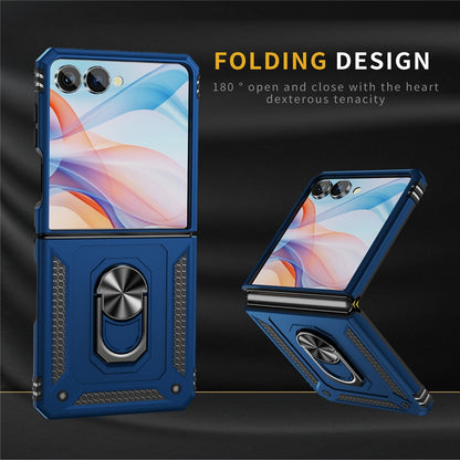 Outdoor Hülle für Samsung Galaxy Z Flip7 TPU PC Hybrid Sergeant Ring Cover Case