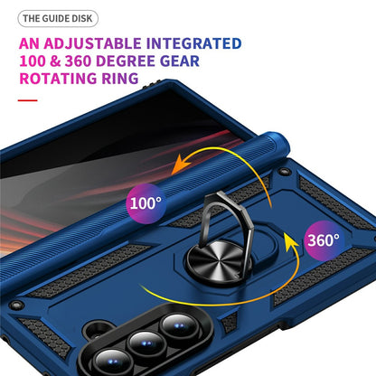 Outdoor Hülle für Samsung Galaxy Z Fold7 TPU PC Hybrid Sergeant Ring Cover Case