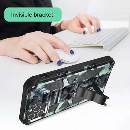 Outdoor Hülle für Apple iPhone 12 | 12 PRO Camouflage Shockproof PC Schutzcover