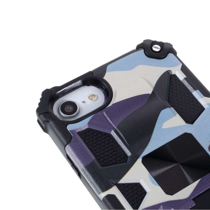Outdoor Hülle für Apple iPhone SE 2020 2022 Camouflage Shockproof PC Schutzcover