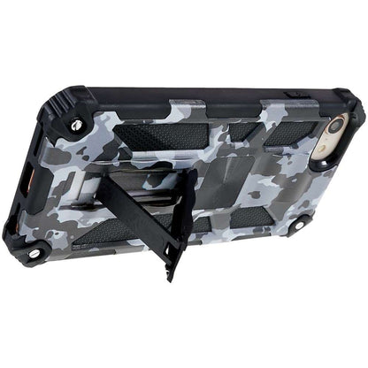 Outdoor Hülle für Apple iPhone SE 2020 2022 Camouflage Shockproof PC Schutzcover