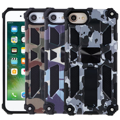 Outdoor Hülle für Apple iPhone SE 2020 2022 Camouflage Shockproof PC Schutzcover