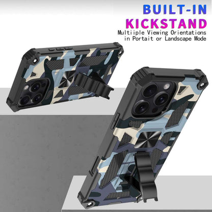 Outdoor Hülle für Apple iPhone 16 PRO Camouflage Shockproof Schutz Armor Cover
