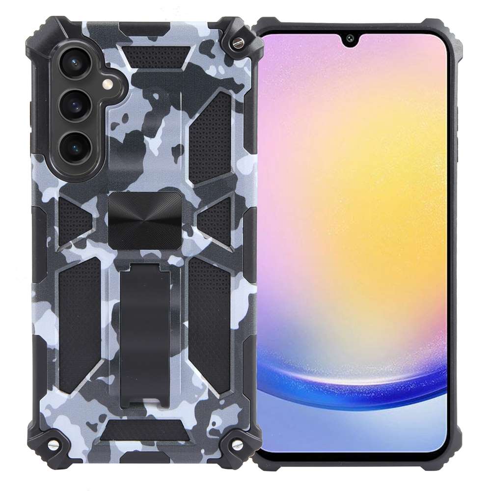 Outdoor Hülle für Samsung Galaxy A25 Camouflage Shockproof Schutz Armor Cover
