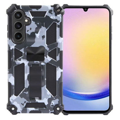 Outdoor Hülle für Samsung Galaxy A25 Camouflage Shockproof Schutz Armor Cover