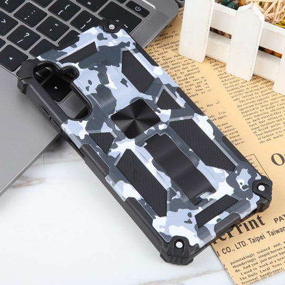 Outdoor Hülle für Samsung Galaxy A25 Camouflage Shockproof Schutz Armor Cover