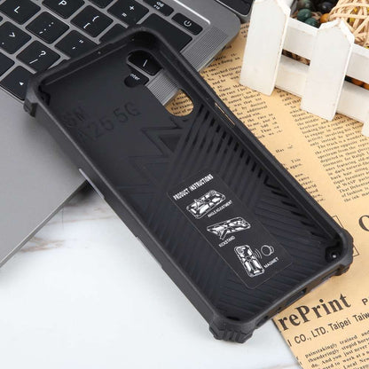 Outdoor Hülle für Samsung Galaxy A25 Camouflage Shockproof Schutz Armor Cover