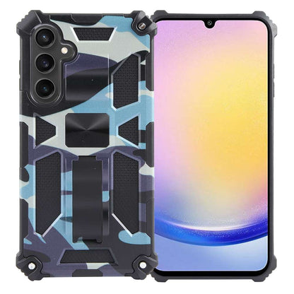 Outdoor Hülle für Samsung Galaxy A25 Camouflage Shockproof Schutz Armor Cover