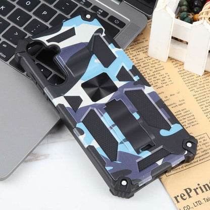 Outdoor Hülle für Samsung Galaxy A25 Camouflage Shockproof Schutz Armor Cover