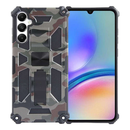 Outdoor Hülle für Samsung Galaxy A05s Camouflage Shockproof Schutz Armor Cover