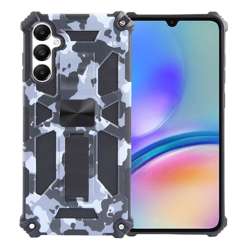 Outdoor Hülle für Samsung Galaxy A05s Camouflage Shockproof Schutz Armor Cover