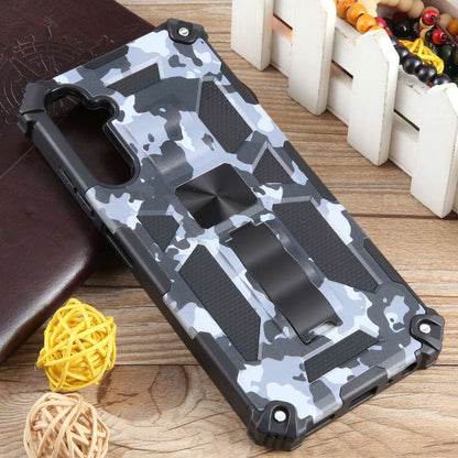 Outdoor Hülle für Samsung Galaxy A05s Camouflage Shockproof Schutz Armor Cover