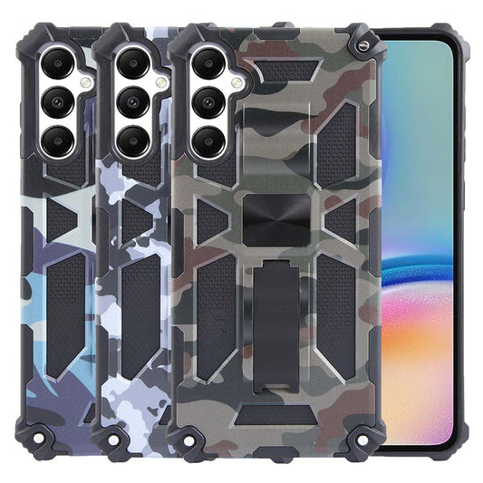 Outdoor Hülle für Samsung Galaxy A05s Camouflage Shockproof Schutz Armor Cover
