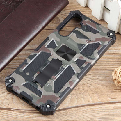 Outdoor Hülle für Samsung Galaxy A05s Camouflage Shockproof Schutz Armor Cover