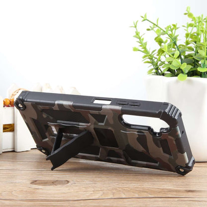 Outdoor Hülle für Samsung Galaxy A05s Camouflage Shockproof Schutz Armor Cover