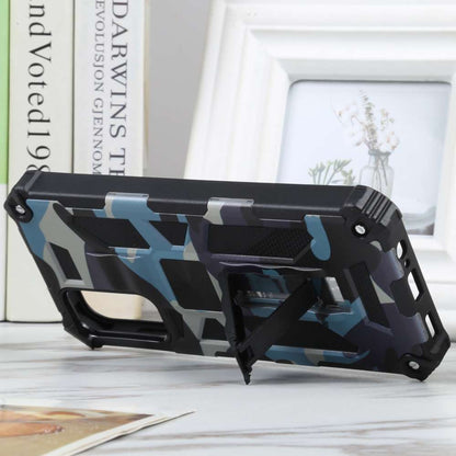 Outdoor Hülle für Samsung Galaxy A14 Camouflage Shockproof Schutz Armor Cover